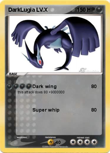 Pokemon DarkLugia LV.X