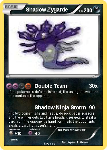 Pokemon Shadow Zygarde