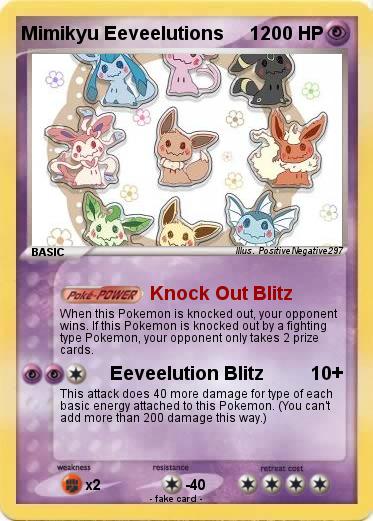 Pokemon Mimikyu Eeveelutions     1