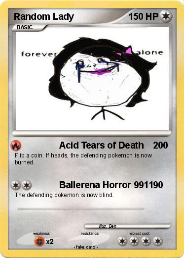 Pokemon Random Lady