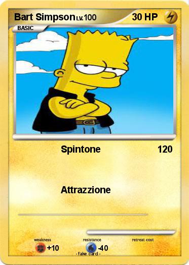 Pokemon Bart Simpson