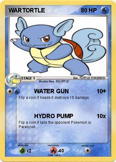 Pokemon WARTORTLE