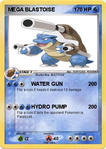 Pokemon MEGA BLASTOISE