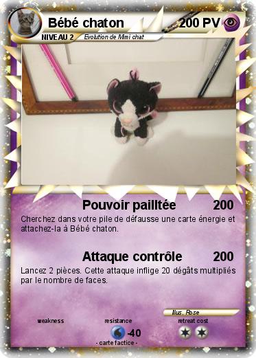 Pokemon Bébé chaton