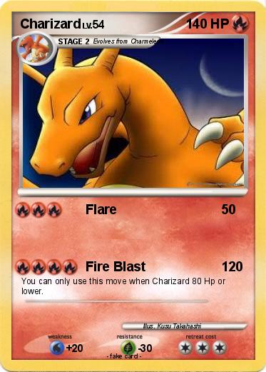 Pokemon Charizard