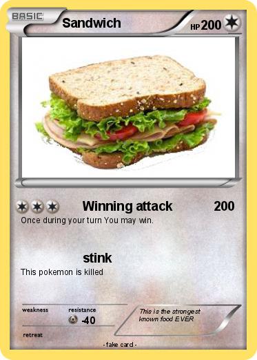 Pokemon Sandwich