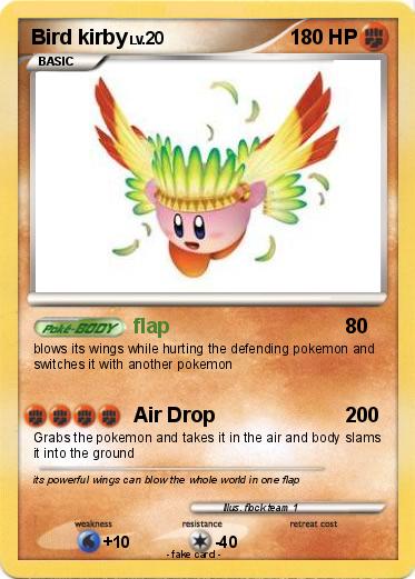Pokemon Bird kirby