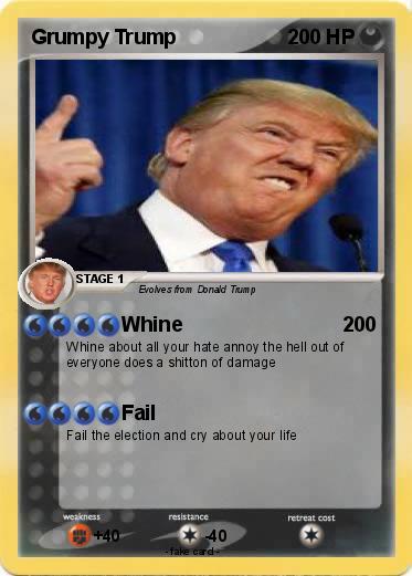 Pokemon Grumpy Trump