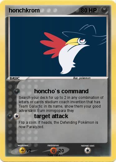 Pokemon honchkrom