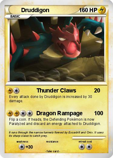 Pokemon Druddigon