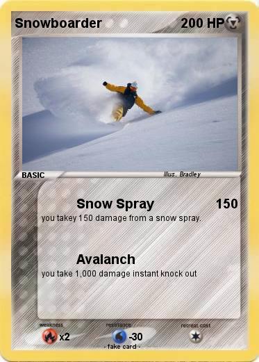 Pokemon Snowboarder