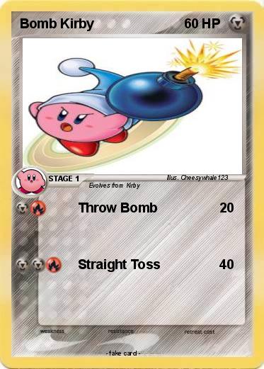 Pokemon Bomb Kirby
