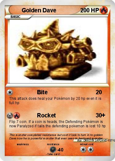 Pokemon Golden Dave