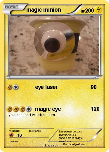 Pokemon magic minion