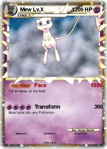 Pokemon Mew Lv.X                   1
