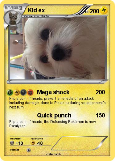 Pokemon Kid ex