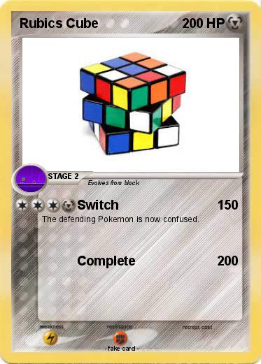 Pokemon Rubics Cube