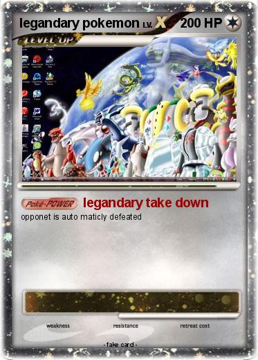 Pokemon legandary pokemon
