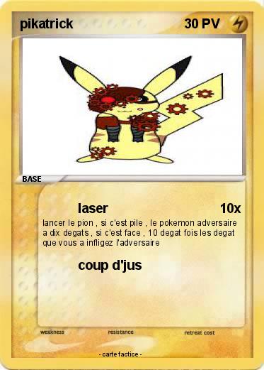 Pokemon pikatrick