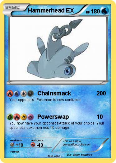 Pokemon Hammerhead EX