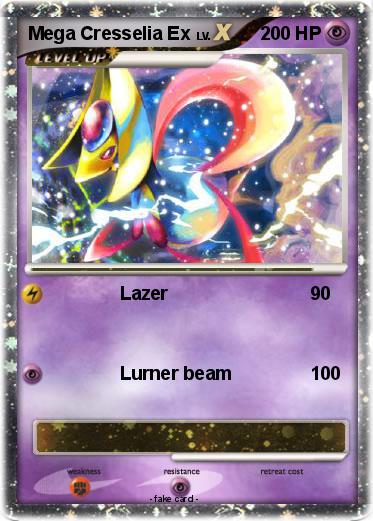Pokemon Mega Cresselia Ex