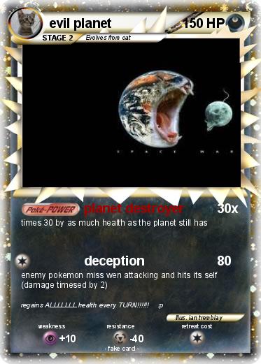 Pokemon evil planet