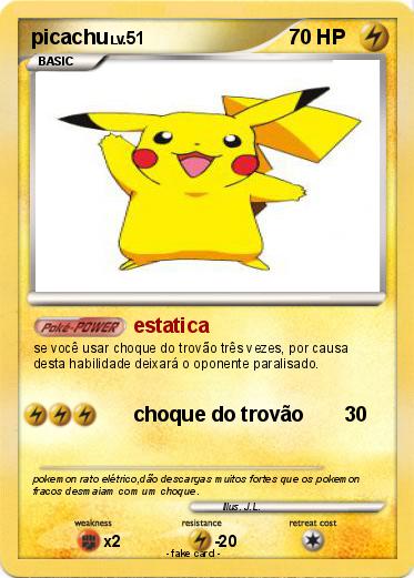 Pokemon picachu