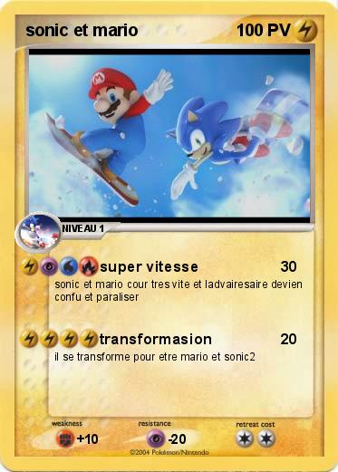 Pokemon sonic et mario
