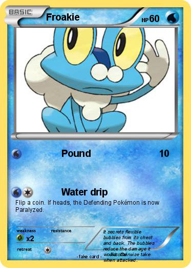 Pokemon Froakie