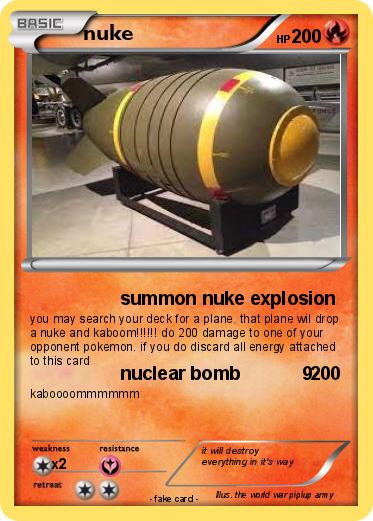 Pokemon nuke