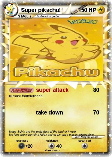 Pokemon Super pikachu!