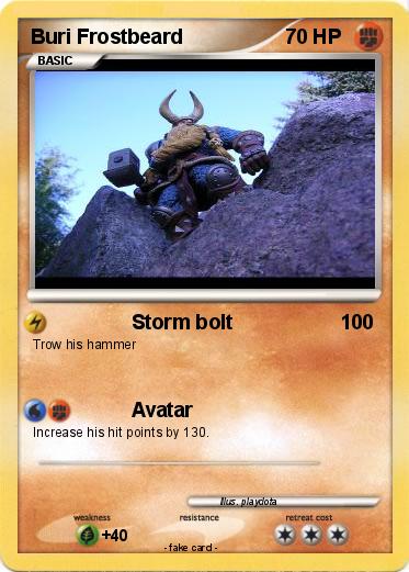 Pokemon Buri Frostbeard