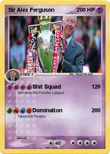 Pokemon Sir Alex Ferguson