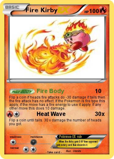 Pokemon Fire Kirby