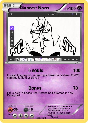 Pokemon Gaster Sam