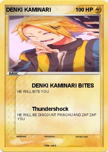 Pokemon DENKI KAMINARI