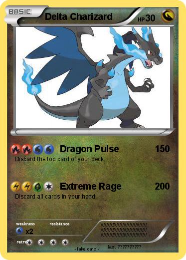 Pokemon Delta Charizard