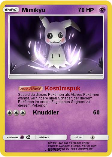 Pokemon Mimikyu