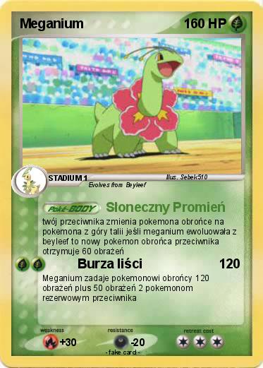 Pokemon Meganium
