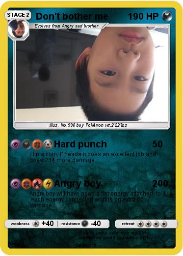Pokemon Don't bother me