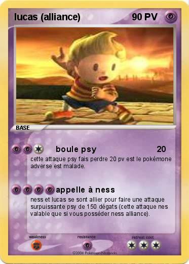 Pokemon lucas (alliance)