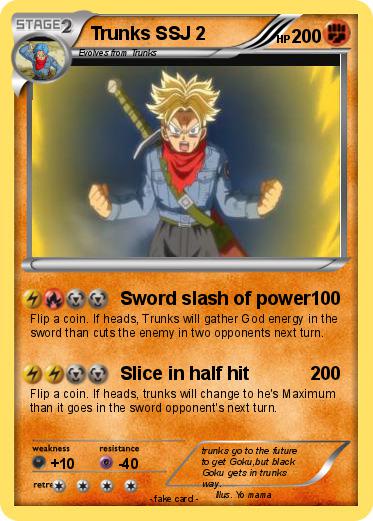 Pokemon Trunks SSJ 2