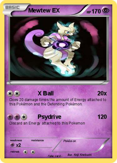 Pokemon Mewtew EX