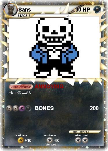 Pokemon Sans