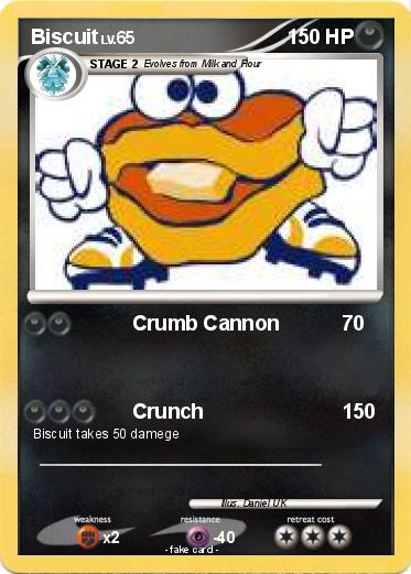 Pokemon Biscuit