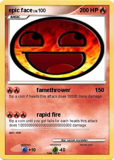 Pokemon epic face