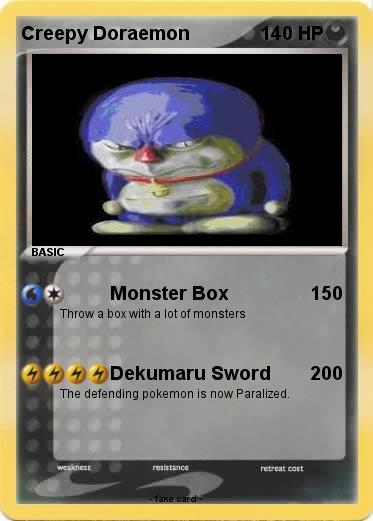 Pokemon Creepy Doraemon