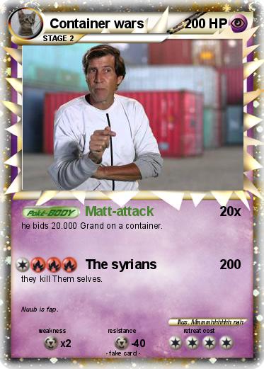 Pokemon Container wars