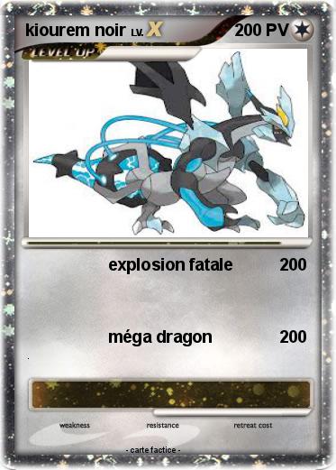 Pokemon kiourem noir