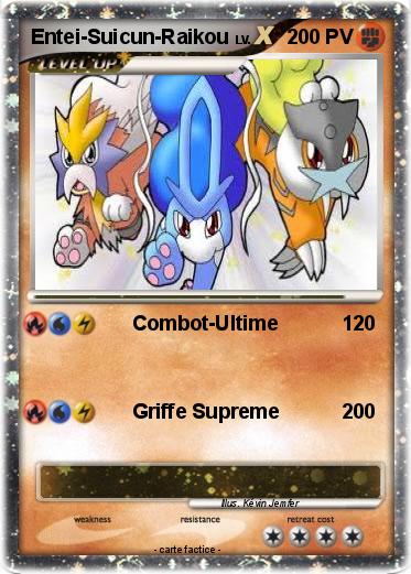 Pokemon Entei-Suicun-Raikou
